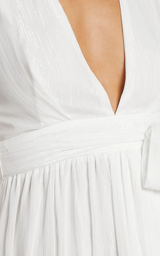 Showpo Dangerous Woman Maxi Dress In White 9 Showpo Dangerous Woman Maxi Dress In White - Image 9