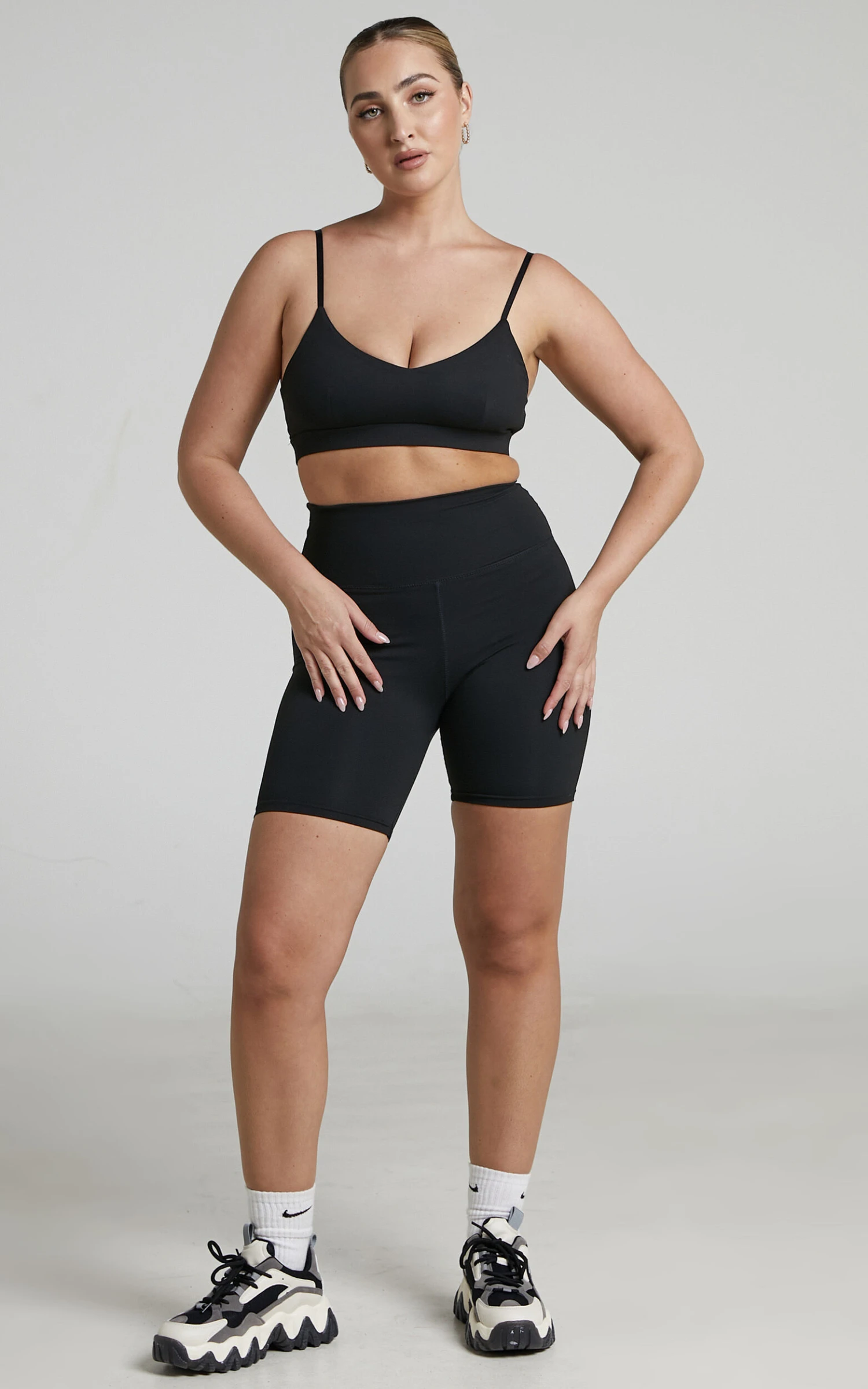 Showpo Thisbe High Waist Bike Short In Black 13 Showpo Thisbe High Waist Bike Short In Black - Image 13