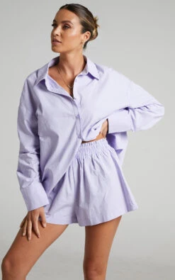 Showpo Terah Shirt In Lilac 14 Showpo Terah Shirt In Lilac -Showpo Women's Clothing Store 1 Terah Shirt in Lilac 2528ST21040010042529 14