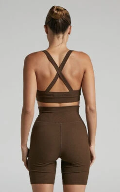 Showpo Adleigh Ribbed Bralette In Chocolate 7 Showpo Adleigh Ribbed Bralette In Chocolate -Showpo Women's Clothing Store 2.Adleigh Ribbed Bralette in Chocolate 2528ST22010045022529 3