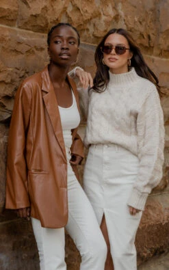 Showpo Samanfa Jacket In Tan -Showpo Women's Clothing Store 230503 Showpo 758