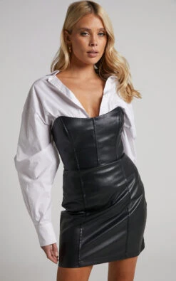 Showpo Lauren Strapless Corset Bodycon Mini Dress In Black 12 Showpo Lauren Strapless Corset Bodycon Mini Dress In Black -Showpo Women's Clothing Store 2LAUREN STRAPLESS CORSET BODYCON MINI DRESS IN BLACK 4