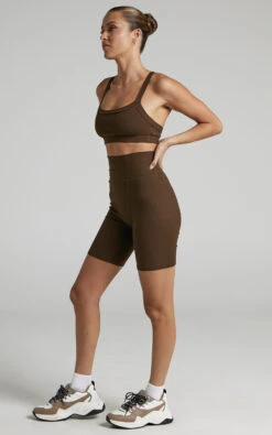 Showpo Adleigh Ribbed Bralette In Chocolate 8 Showpo Adleigh Ribbed Bralette In Chocolate -Showpo Women's Clothing Store 3.Adleigh Ribbed Bralette in Chocolate 2528ST22010045022529 2