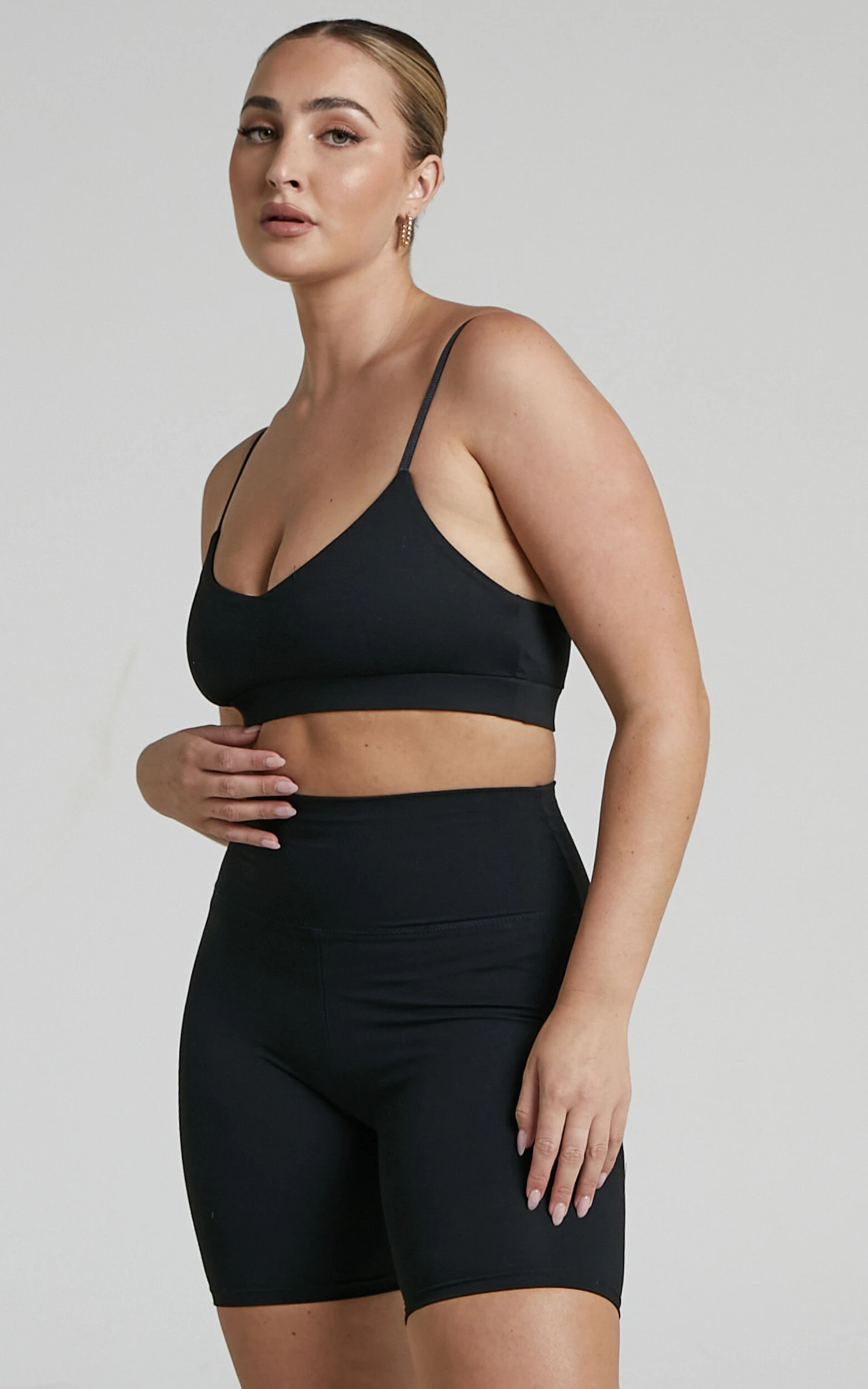 Showpo Thisbe High Waist Bike Short In Black 10 Showpo Thisbe High Waist Bike Short In Black - Image 10