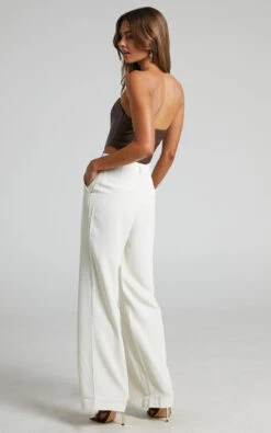 Showpo Bonnie High Waisted Tailored Wide Leg Pants In Stone 10 Showpo Bonnie High Waisted Tailored Wide Leg Pants In Stone -Showpo Women's Clothing Store 3 Bonnie Tailored Wide Leg Pants in Stone 2528SB21080028062529 3