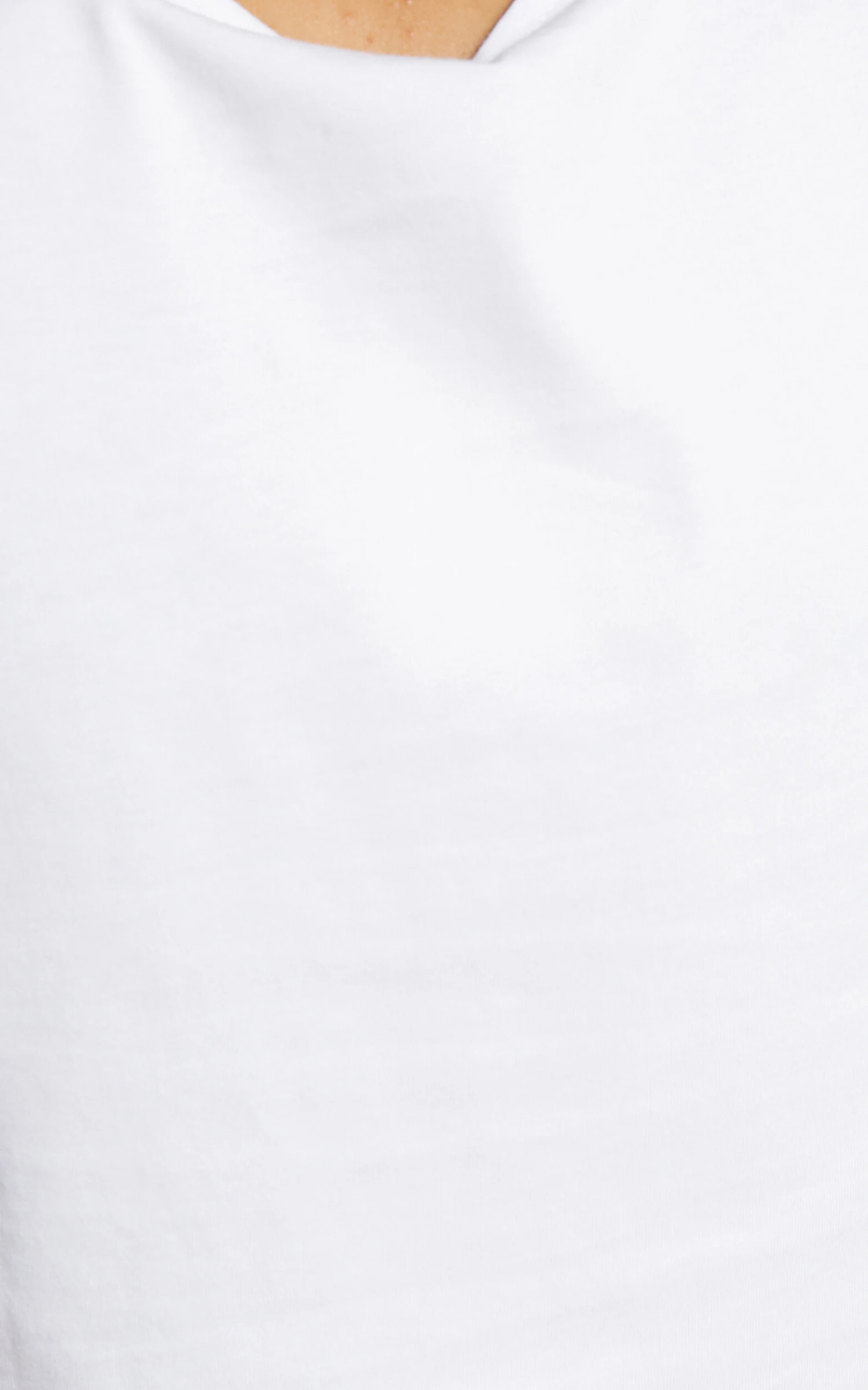 Showpo Danzel Boxy Fit Cap Sleeve Crop Top In White 7 Showpo Danzel Boxy Fit Cap Sleeve Crop Top In White - Image 7