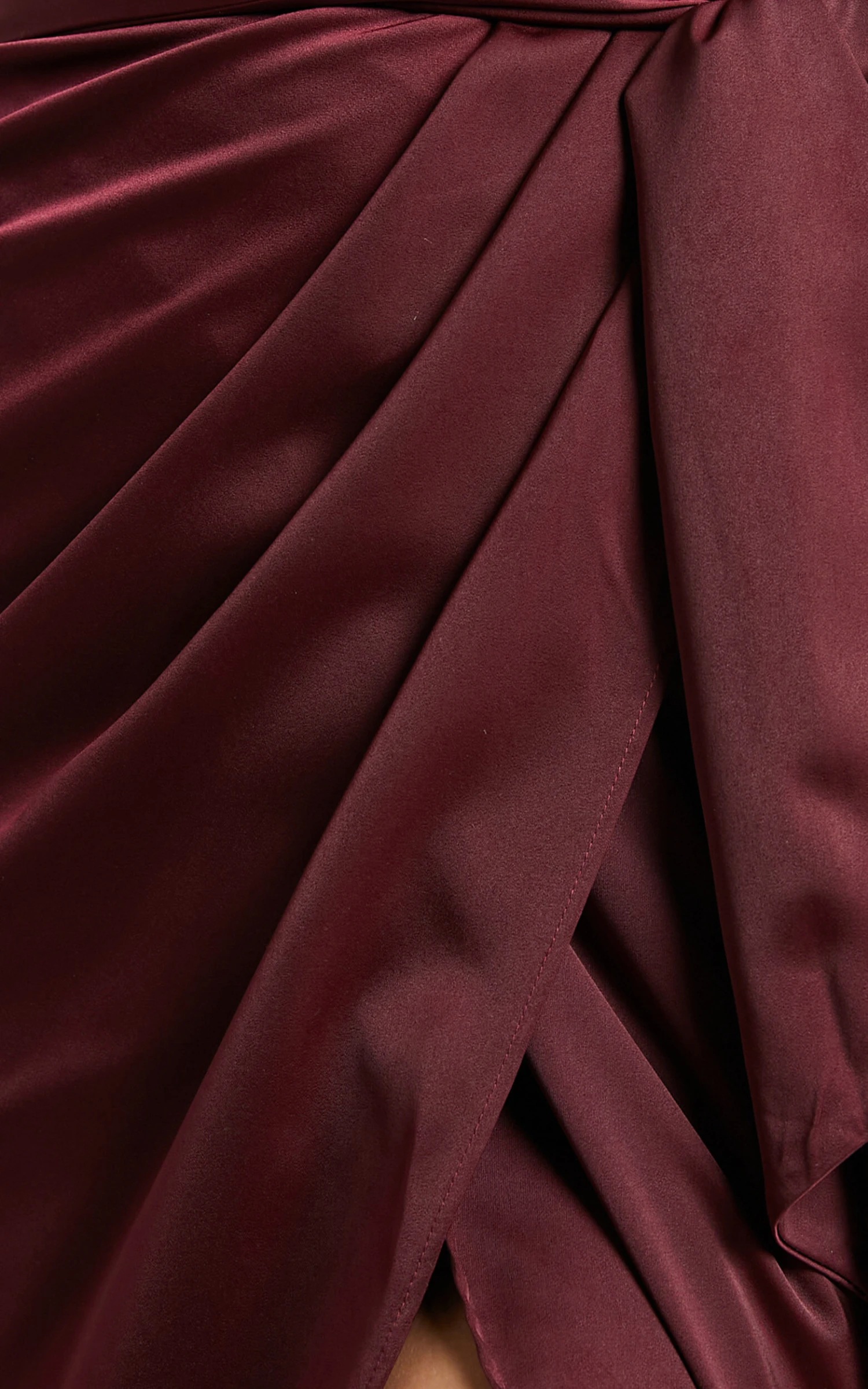 Showpo How Will I Know Dress In Wine 5 Showpo How Will I Know Dress In Wine - Image 5