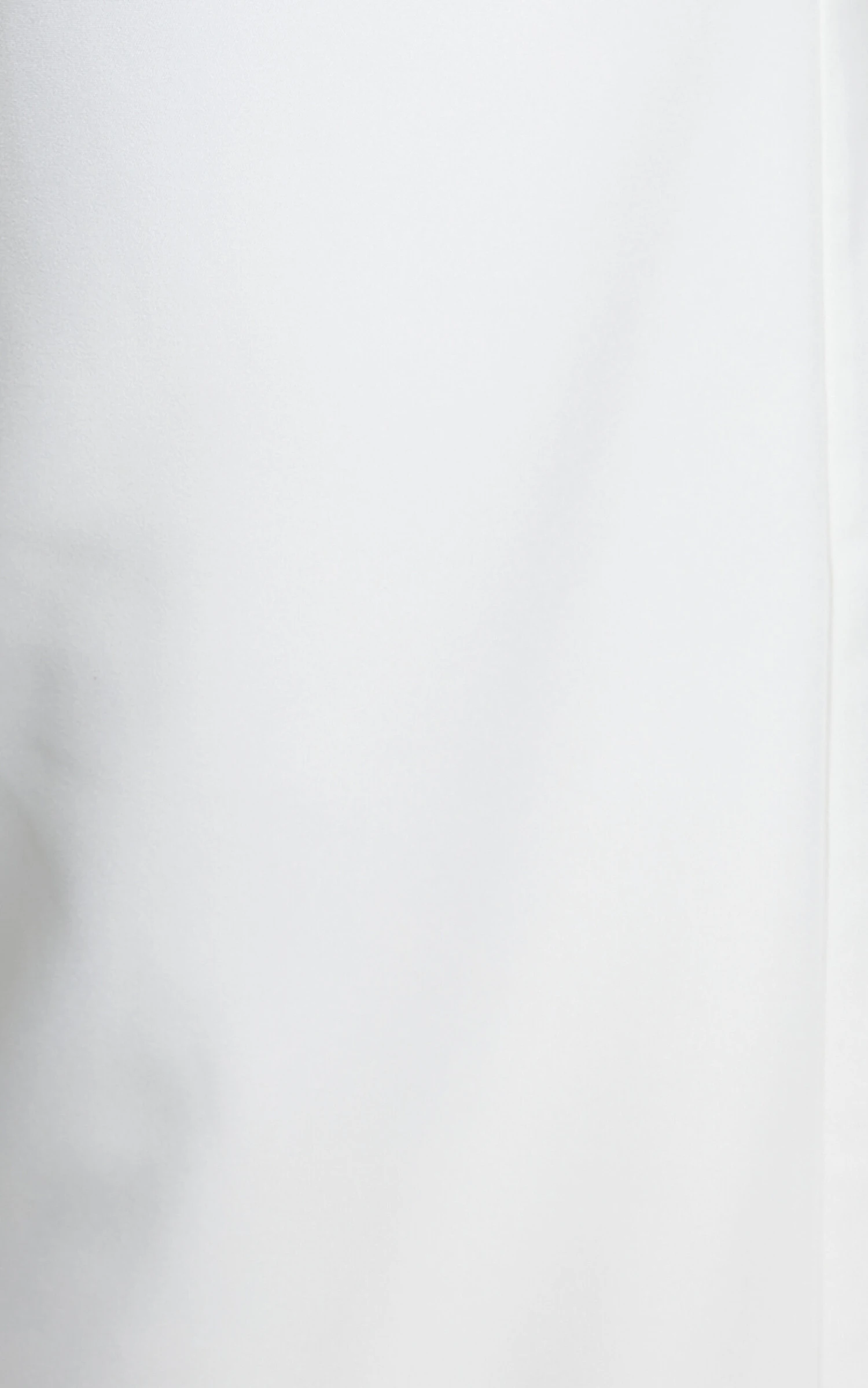 Showpo Jaxine - High Waisted Tailored Wide Leg Trousers In White - Image 6