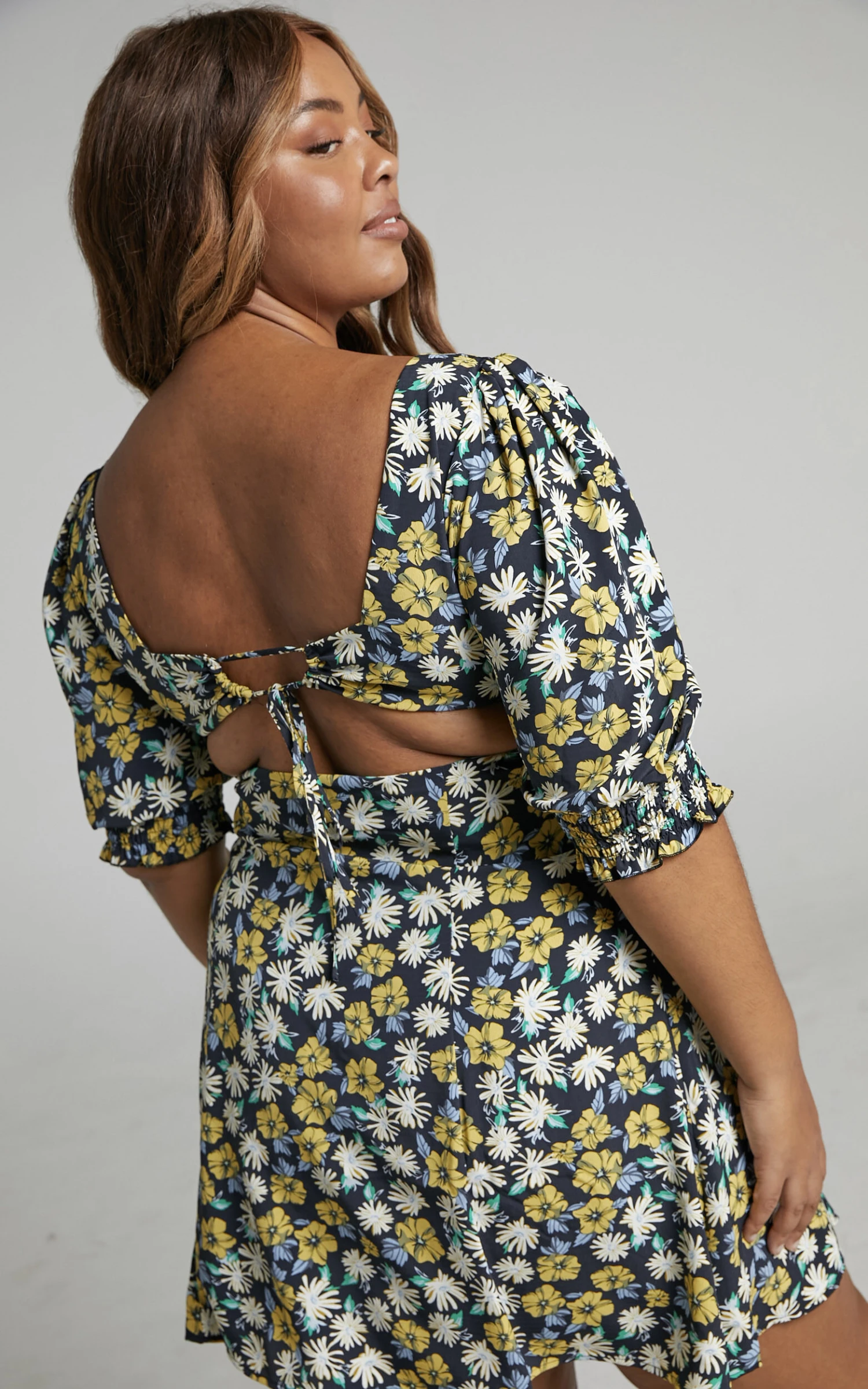 Showpo Jhazel Puff Sleeve Mini Dress In Black 7 Showpo Jhazel Puff Sleeve Mini Dress In Black - Image 7