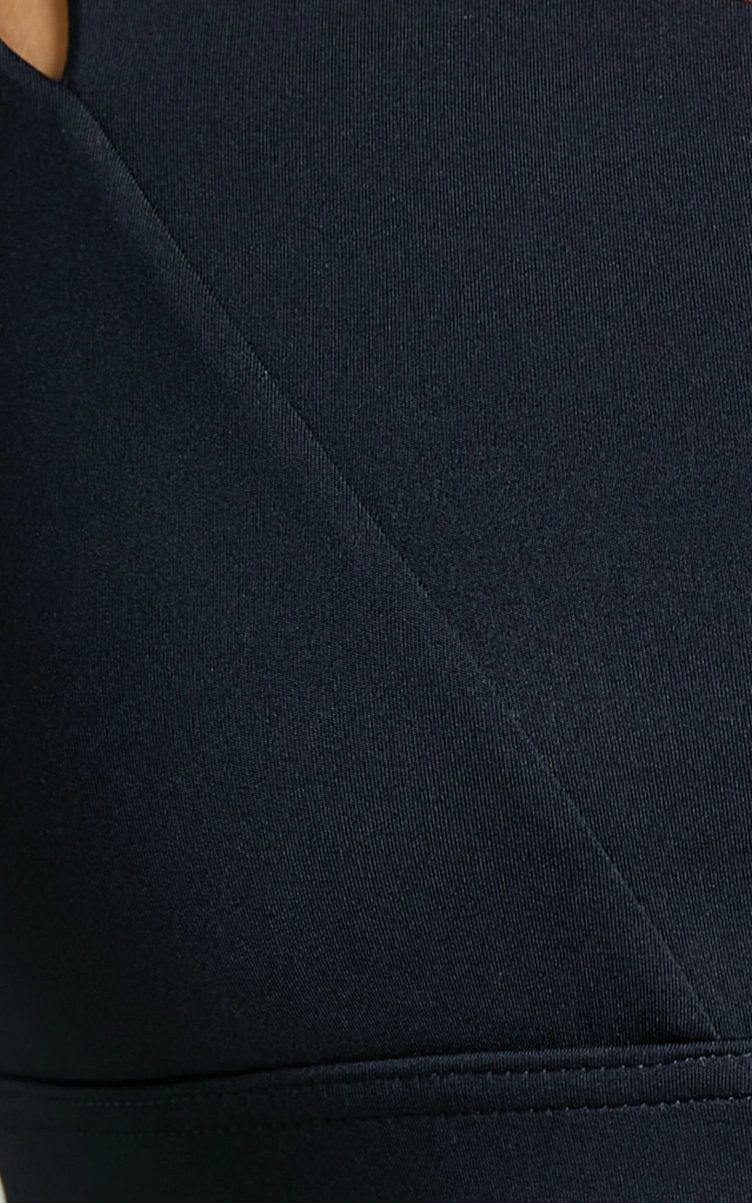 Showpo Vienna One Shoulder Sports Bra In Black 5 Showpo Vienna One Shoulder Sports Bra In Black - Image 5