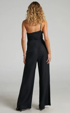 Showpo Ceceille One Shoulder Jumpsuit In Black 10 Showpo Ceceille One Shoulder Jumpsuit In Black -Showpo Women's Clothing Store 4 ceceille one shoulder Jumpsuit in Black 2528SP22010001022529 3