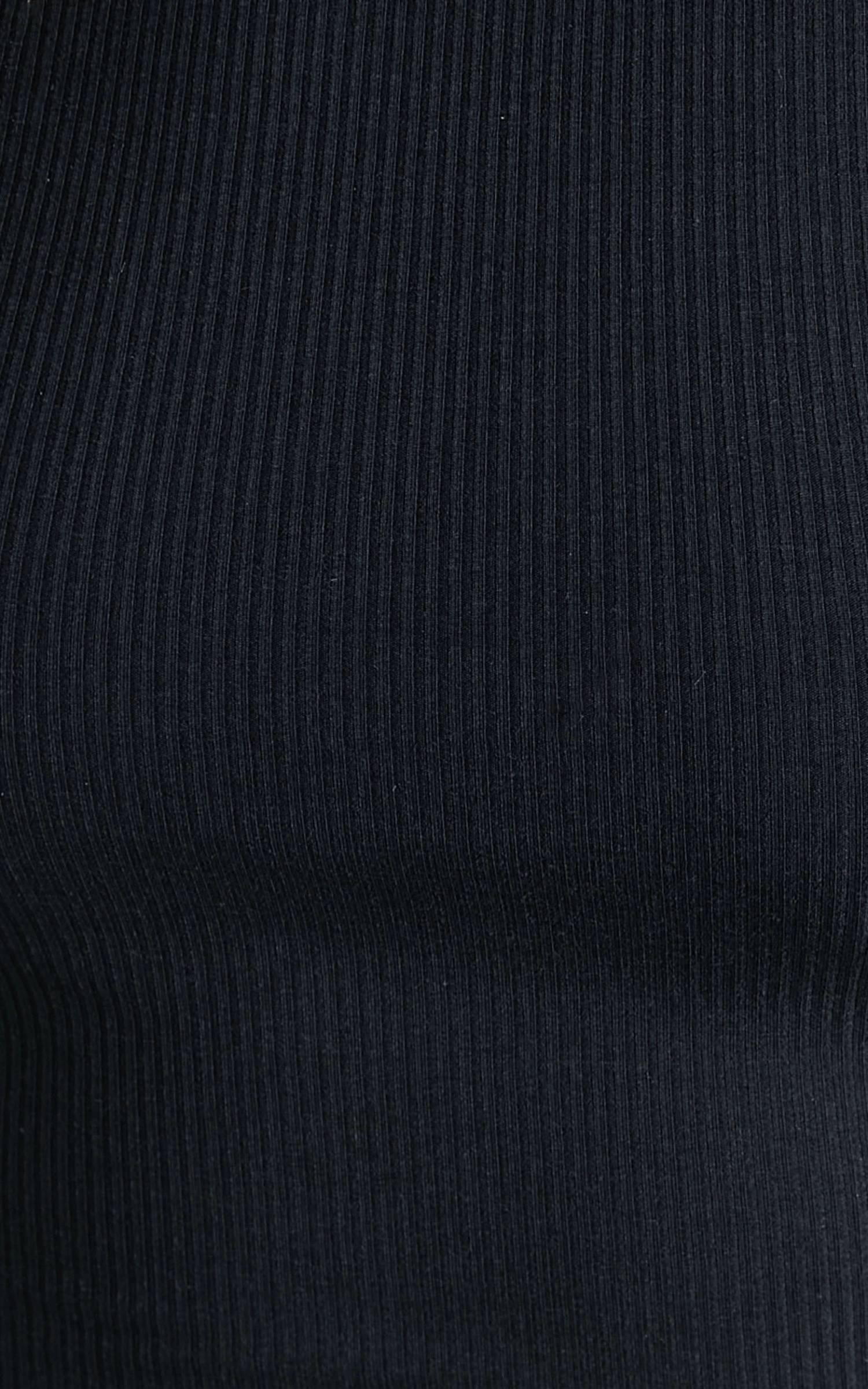 Showpo Cant You Tell Ribbed Tank Top In Black - Image 6