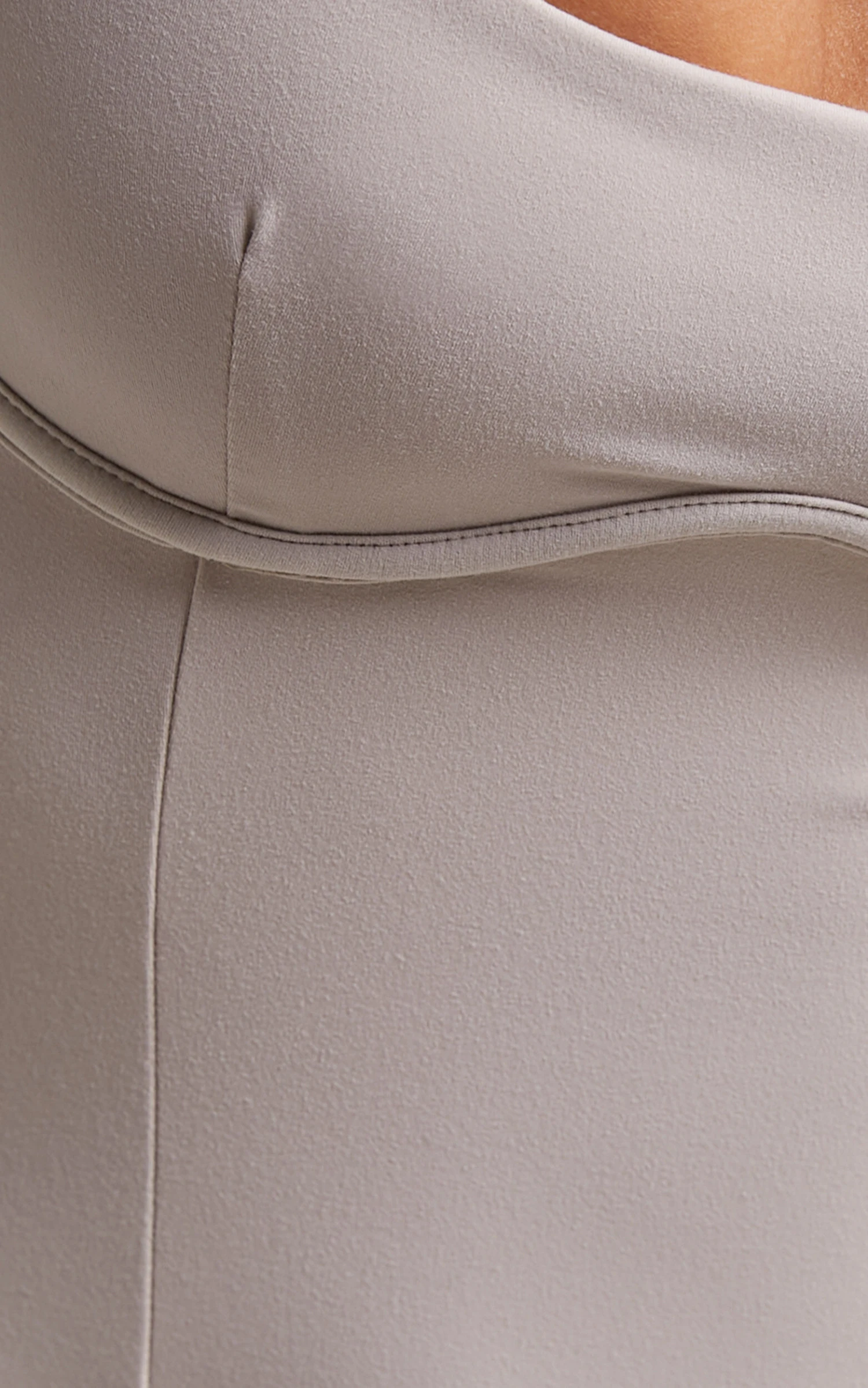 Showpo Daramie Underbust Detail Bodysuit In Sand 6 Showpo Daramie Underbust Detail Bodysuit In Sand - Image 6