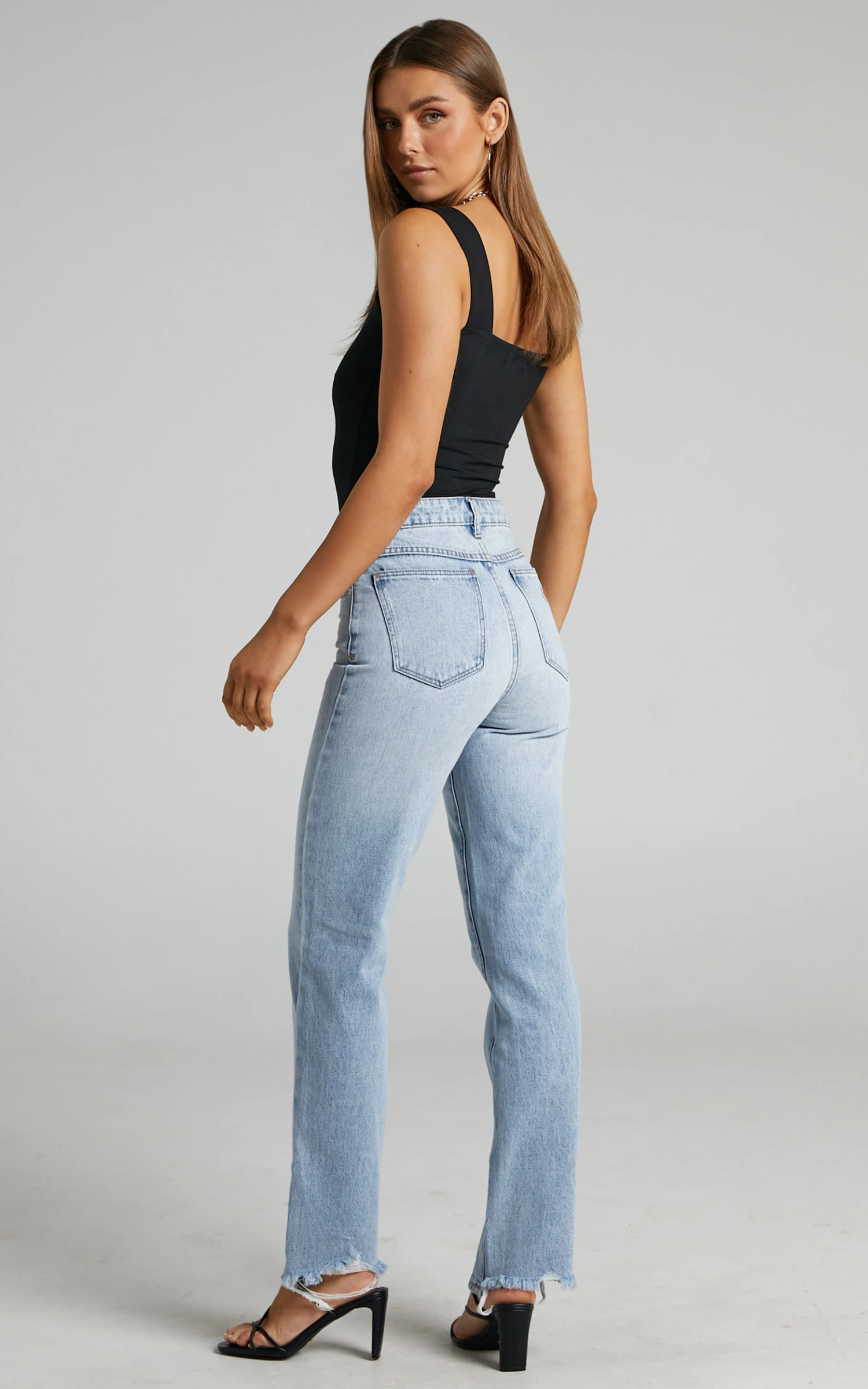 Showpo Off My Back Bodysuit In Black 6 Showpo Off My Back Bodysuit In Black - Image 6