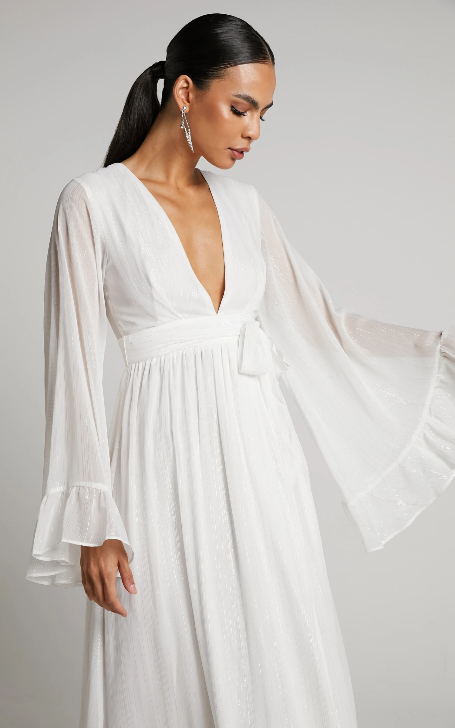 Showpo Dangerous Woman Maxi Dress In White 7 Showpo Dangerous Woman Maxi Dress In White - Image 7