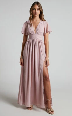 Showpo December Empire Waist Maxi Dress In Dusty Pink 17 Showpo December Empire Waist Maxi Dress In Dusty Pink -Showpo Women's Clothing Store 6