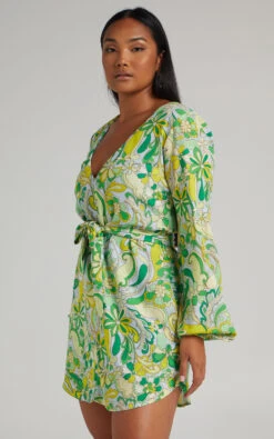 Showpo Gianna Balloon Sleeve Mini Dress In California Dreamin 15 Showpo Gianna Balloon Sleeve Mini Dress In California Dreamin -Showpo Women's Clothing Store 6.RHEANNA X LUCY X ANTHONY 25.11.2151239