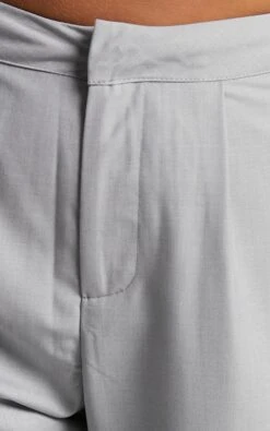 Showpo Damika Pants - High Waist Cropped Pin Tuck Pants In Light Grey 15 Showpo Damika Pants - High Waist Cropped Pin Tuck Pants In Light Grey -Showpo Women's Clothing Store 6 Damika Cropped Pin Tuck Pants in Light Grey 2528SB21070010042529 7