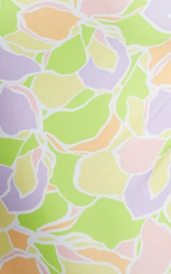 Showpo Maldives One Piece - Recycled Nylon Asymmetric One Shoulder Swimsuit In Fresca Print -Showpo Women's Clothing Store 6 Fabric 4