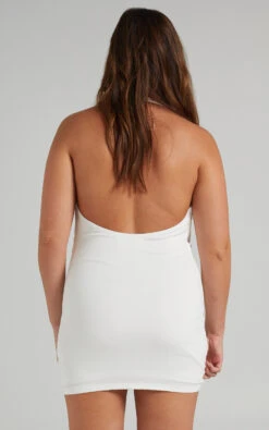 Showpo Lehra Plunge Bodycon Mini Dress In White 17 Showpo Lehra Plunge Bodycon Mini Dress In White -Showpo Women's Clothing Store 7.MIKAYLA X ANTHONY X XXXXX 03.12.2160004