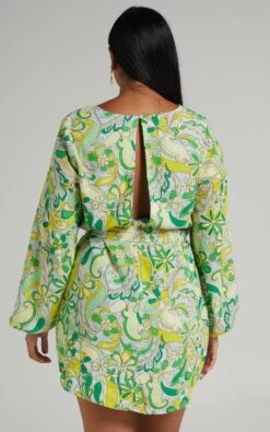 Showpo Gianna Balloon Sleeve Mini Dress In California Dreamin 16 Showpo Gianna Balloon Sleeve Mini Dress In California Dreamin -Showpo Women's Clothing Store 7.RHEANNA X LUCY X ANTHONY 25.11.2151245