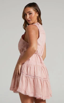 Showpo Scotty Button Up Broderie Mini Dress In Dusty Pink 16 Showpo Scotty Button Up Broderie Mini Dress In Dusty Pink -Showpo Women's Clothing Store 7.Scotty Button Up Mini Dress in Dusty Pink 2528SD21080093032529 8