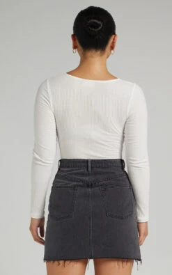 Showpo Ryllie Recycled Cotton Denim Mini Skirt In Black Wash 16 Showpo Ryllie Recycled Cotton Denim Mini Skirt In Black Wash -Showpo Women's Clothing Store 7 RINO X LUCY X ANTHONY 24.11.2147629