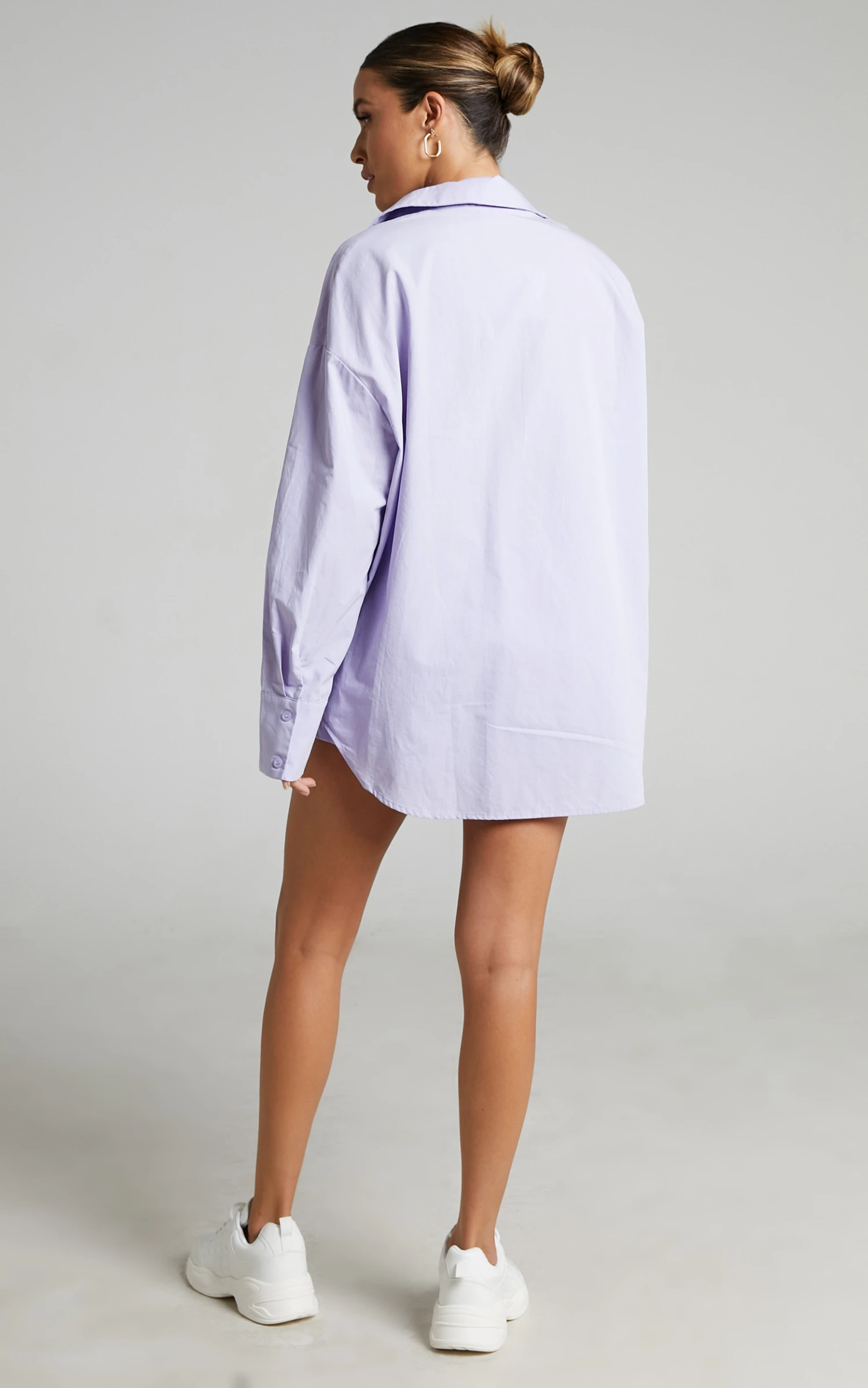 Showpo Terah Shirt In Lilac 8 Showpo Terah Shirt In Lilac - Image 8