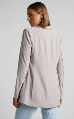 Showpo Quick To Win Blazer In Stone 16 Showpo Quick To Win Blazer In Stone -Showpo Women's Clothing Store 7 Quick To Win Blazer in Stone 4
