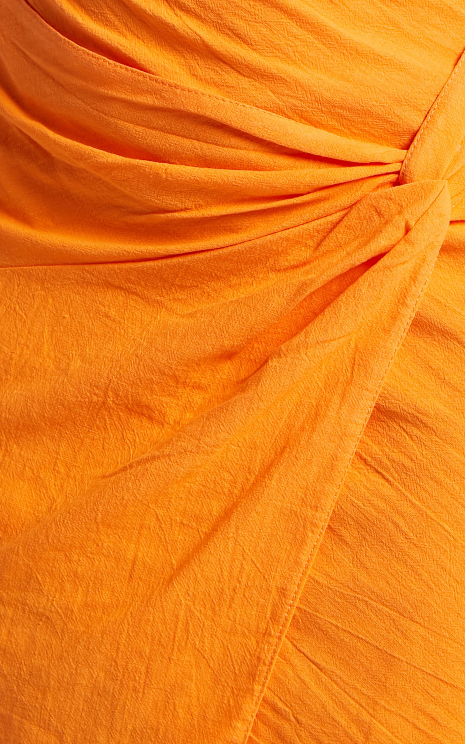 Showpo Kiandra Knot Detail Mini Skirt In Orange 9 Showpo Kiandra Knot Detail Mini Skirt In Orange - Image 9