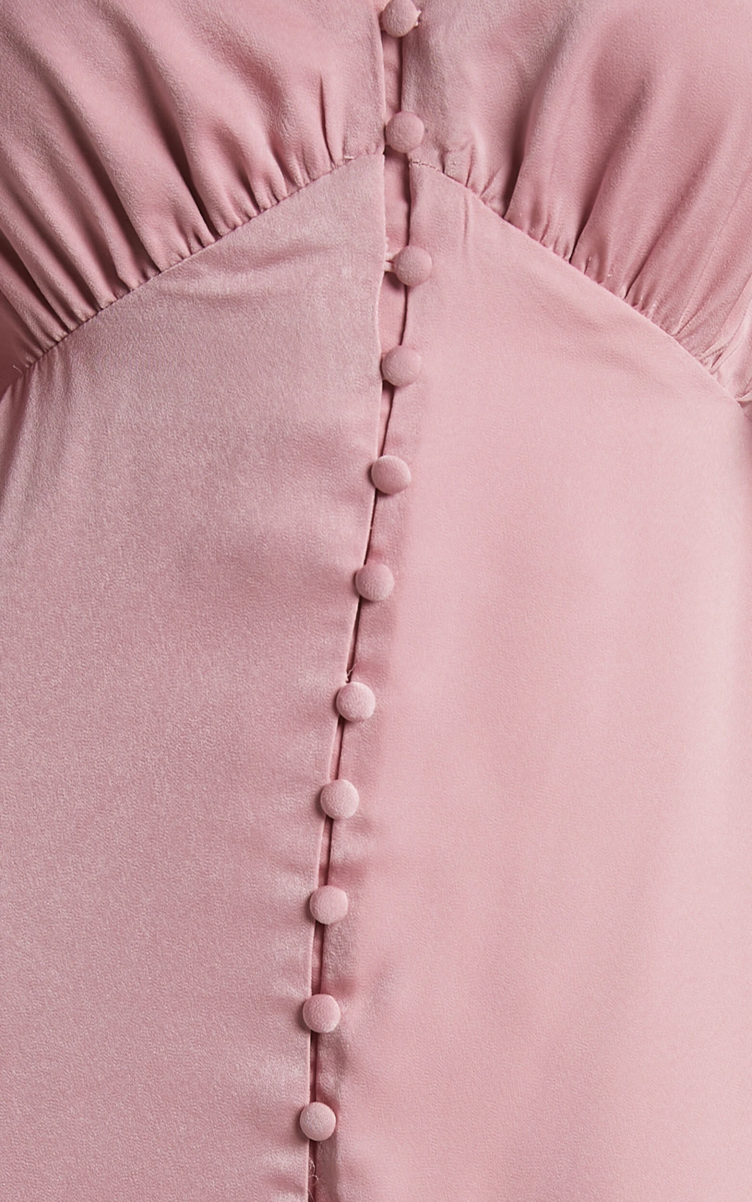 Showpo Maryam Maxi Dress - Button Front Flutter Sleeve Dress In Dusty Pink 9 Showpo Maryam Maxi Dress - Button Front Flutter Sleeve Dress In Dusty Pink - Image 9