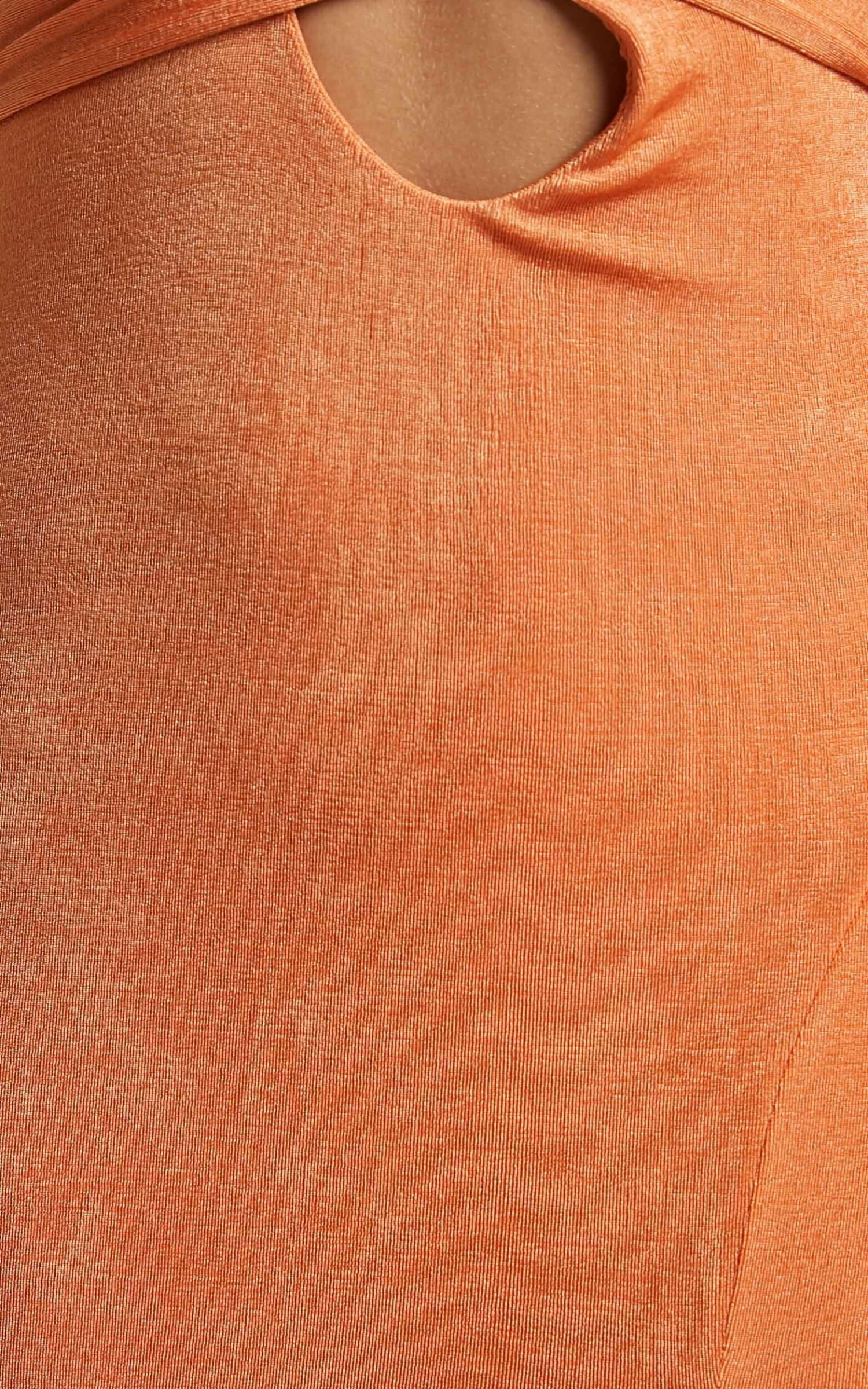 Showpo Bethany Halter Dress In Orange 9 Showpo Bethany Halter Dress In Orange - Image 9