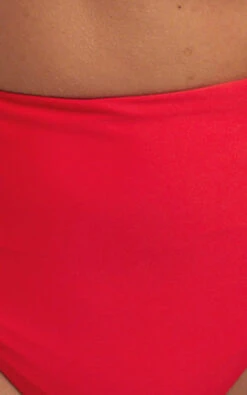 Showpo Nami High Waisted Bottom S In Recycled Nylon In Red 17 Showpo Nami High Waisted Bottom S In Recycled Nylon In Red -Showpo Women's Clothing Store 8 FABRIC Mikayla x Lucy x Anthony 18.10.2117642