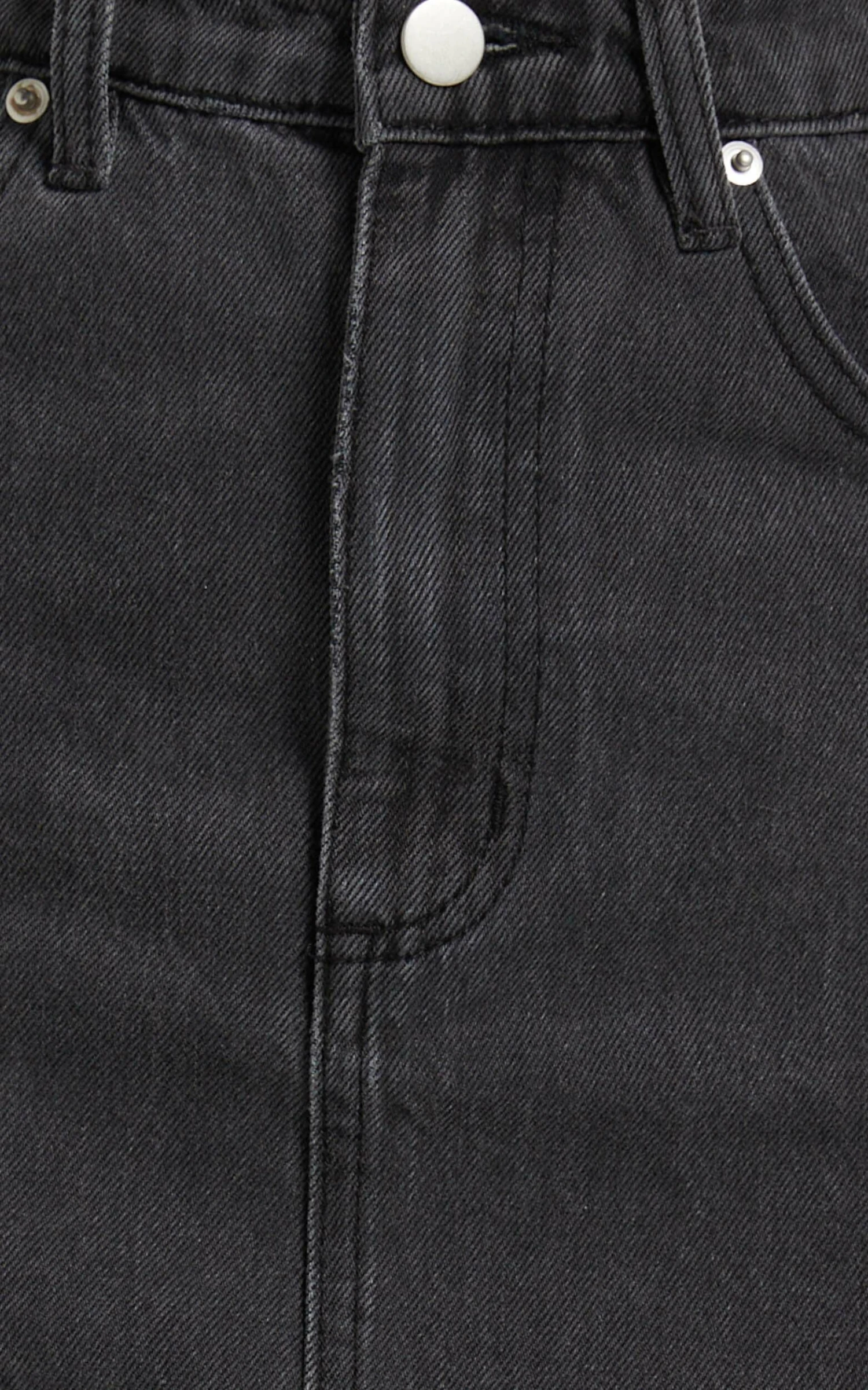 Showpo Ryllie Recycled Cotton Denim Mini Skirt In Black Wash 9 Showpo Ryllie Recycled Cotton Denim Mini Skirt In Black Wash - Image 9