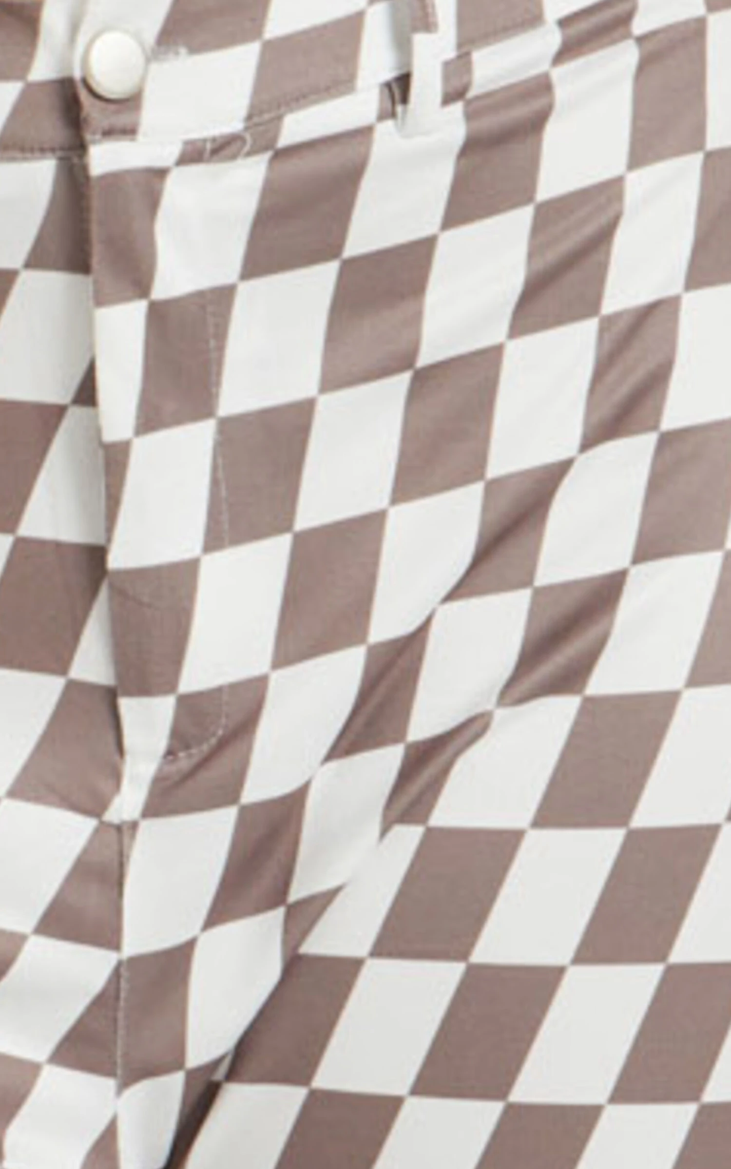 Showpo Lenny Mid Rise Pants In Brown Check 9 Showpo Lenny Mid Rise Pants In Brown Check - Image 9