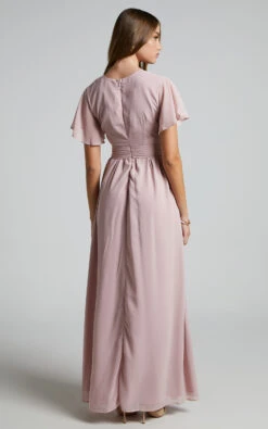 Showpo December Empire Waist Maxi Dress In Dusty Pink 20 Showpo December Empire Waist Maxi Dress In Dusty Pink -Showpo Women's Clothing Store 9