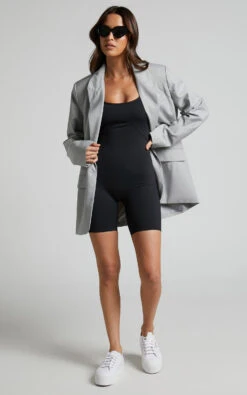 Showpo Adorlee Jersey Playsuit In Black 11 Showpo Adorlee Jersey Playsuit In Black -Showpo Women's Clothing Store ADORLEE JERSEY PLAYSUIT IN BLACK