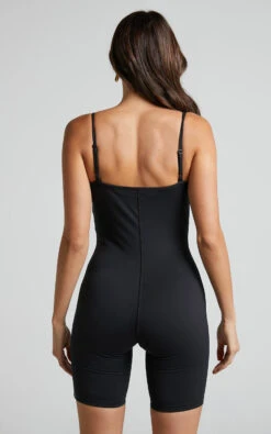 Showpo Adorlee Jersey Playsuit In Black 12 Showpo Adorlee Jersey Playsuit In Black -Showpo Women's Clothing Store ADORLEE JERSEY PLAYSUIT IN BLACK 4