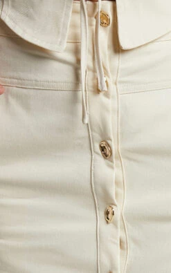 Showpo Alesana Mini Skirt - Button Through A-line Skirt In Cream 11 Showpo Alesana Mini Skirt - Button Through A-line Skirt In Cream -Showpo Women's Clothing Store Alesana Button Through A line Mini Skirt in Cream 2528SB22090005022529 8