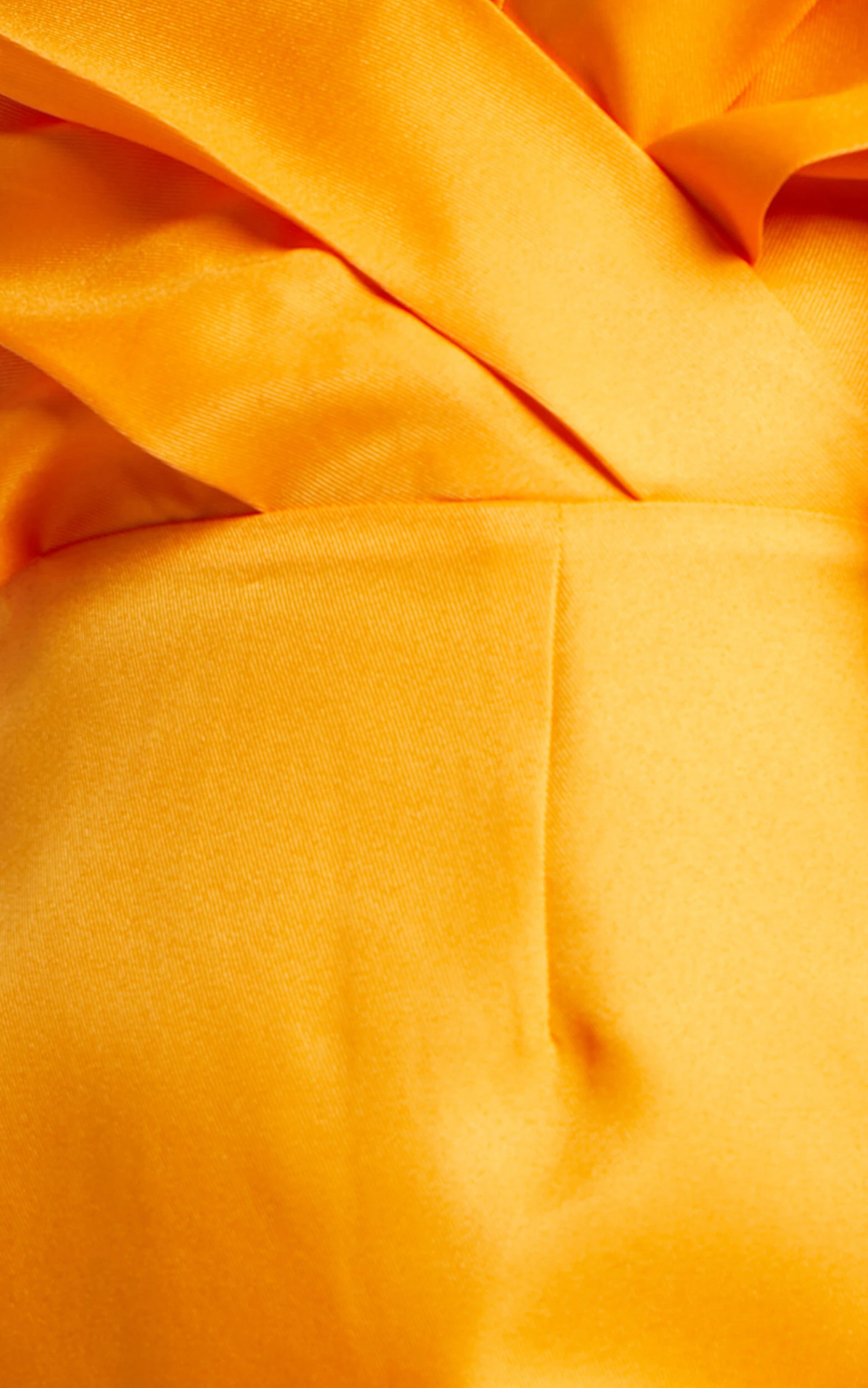 Showpo Anastasija Mini Dress - Off Shoulder V Neck Dress In Mango 8 Showpo Anastasija Mini Dress - Off Shoulder V Neck Dress In Mango - Image 8