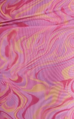 Showpo Anatolia Printed Mesh Thigh Split Maxi Skirt In Pink Swirl -Showpo Women's Clothing Store Anatolia Printed Mesh Thigh Split Maxi Skirt in Rainbow Swirl 2528SB22030007012529 5