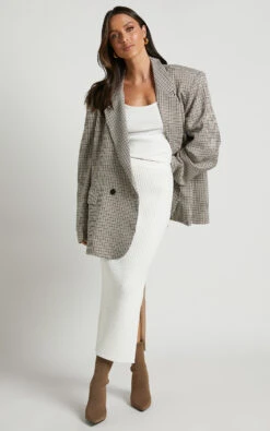 Showpo Andalucia Ribbed Side Split Midi Skirt In Cream 14 Showpo Andalucia Ribbed Side Split Midi Skirt In Cream -Showpo Women's Clothing Store Andalucia Ribbed Side Split Midi Skirt in Cream 9