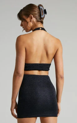 Showpo Anniebelle Twist Knot Mini Dress In Black 16 Showpo Anniebelle Twist Knot Mini Dress In Black -Showpo Women's Clothing Store Anniebelle Twist Knot Mini Dress in Black 2528SD2109178012529 6