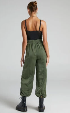 Showpo Antonella High Waisted Elasticated Pant In Olive 16 Showpo Antonella High Waisted Elasticated Pant In Olive -Showpo Women's Clothing Store Antonella Elasticated Pant in Olive 2528SB22030014022529 10