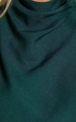 Showpo Arianae High Neck Top In Forest Green 15 Showpo Arianae High Neck Top In Forest Green -Showpo Women's Clothing Store Arianae High Neck Top in Forest Green 11