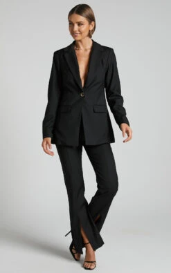 Showpo Armenda Blazer - Stitch Detail Tailored Blazer In Black 15 Showpo Armenda Blazer - Stitch Detail Tailored Blazer In Black -Showpo Women's Clothing Store Armenda Blazer Stitch Detail Tailored Blazer in Black