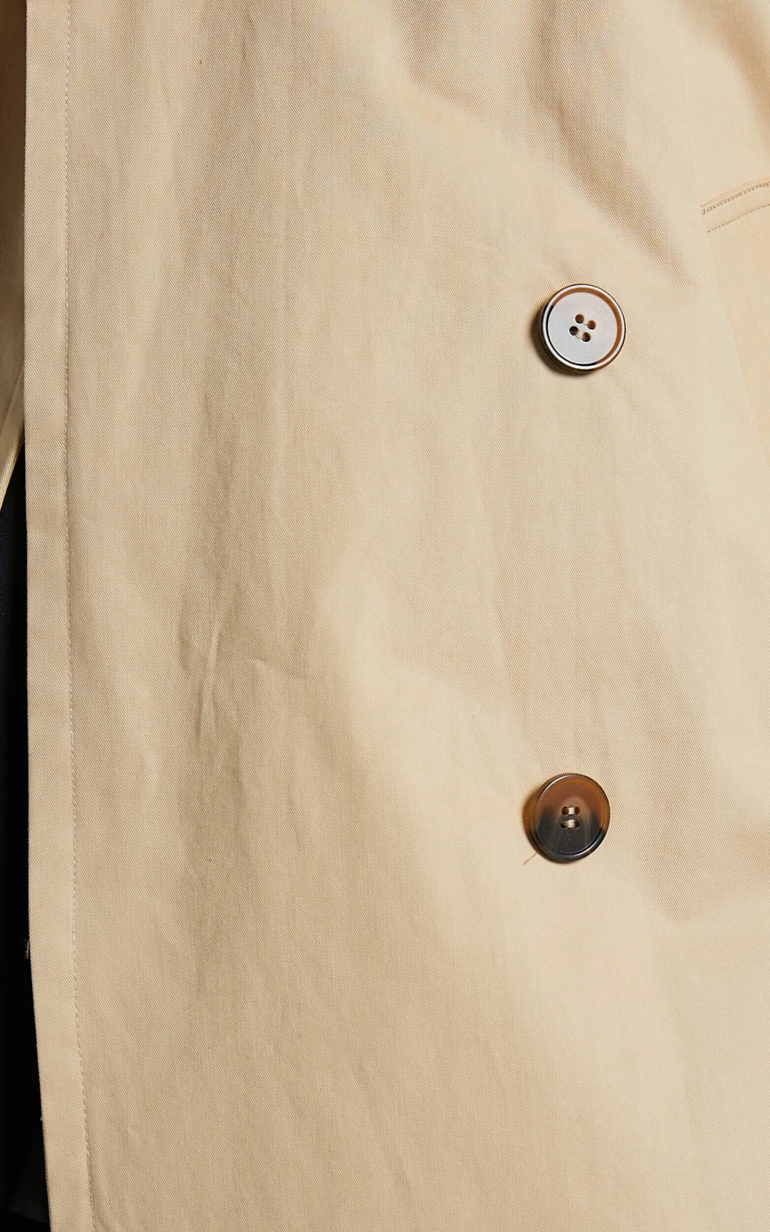 Showpo Avah Trench Coat - Double Breasted Tie Waist Coat In Camel - Image 9