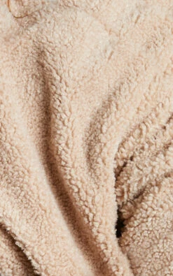 Showpo Borg Teddy Bomber Jacket In Biscuit 15 Showpo Borg Teddy Bomber Jacket In Biscuit -Showpo Women's Clothing Store BORG BOMBER in Biscuit 2528SO22020038012529 4