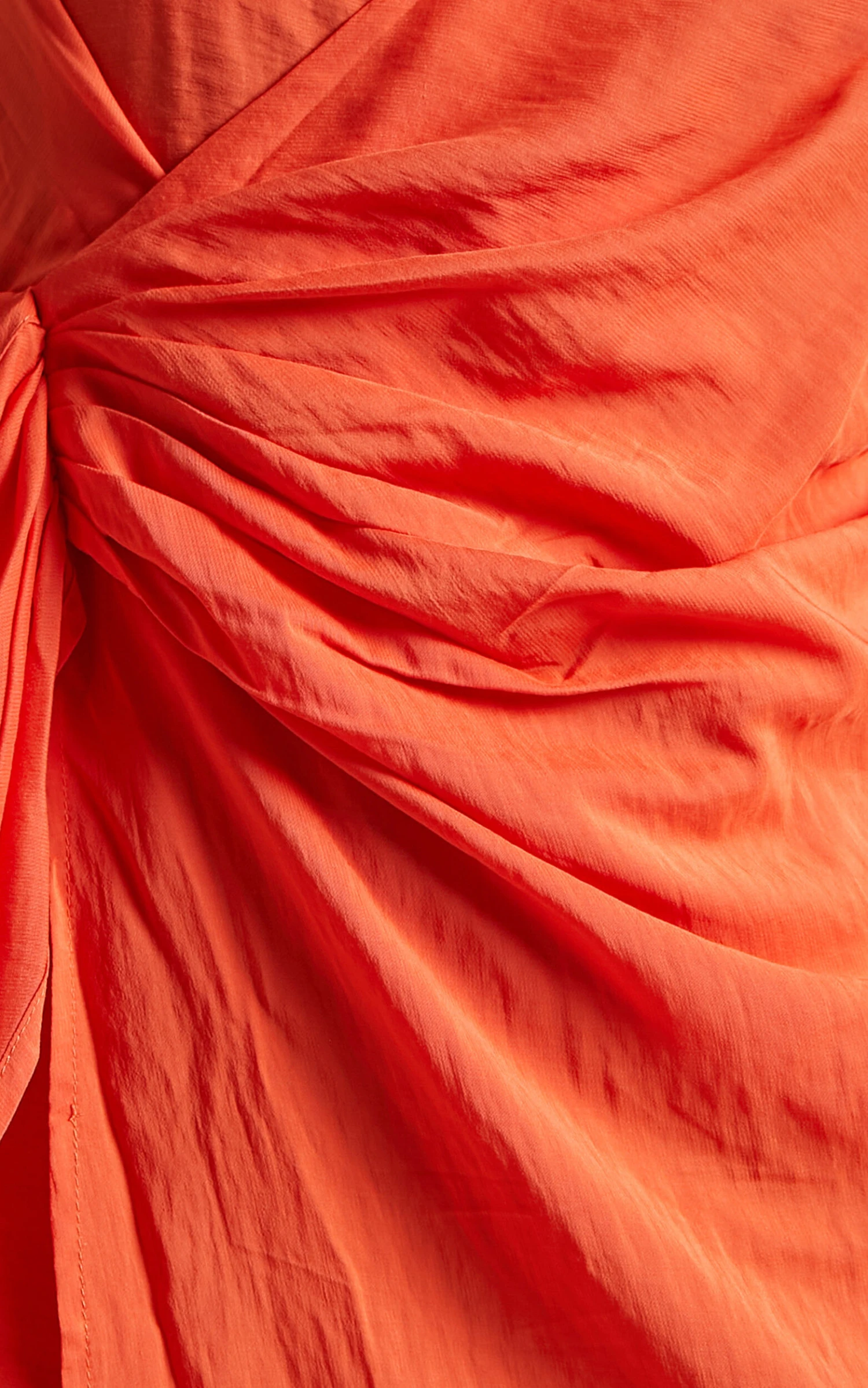 Showpo Bellefleur Faux Wrap Mini Dress In Orange 9 Showpo Bellefleur Faux Wrap Mini Dress In Orange - Image 9