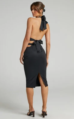 Showpo Bevin Waist Cutout Midi Skirt In Black 16 Showpo Bevin Waist Cutout Midi Skirt In Black -Showpo Women's Clothing Store Bevin Waist Cutout Midi Skirt in Black 2528SB21050006012529 8
